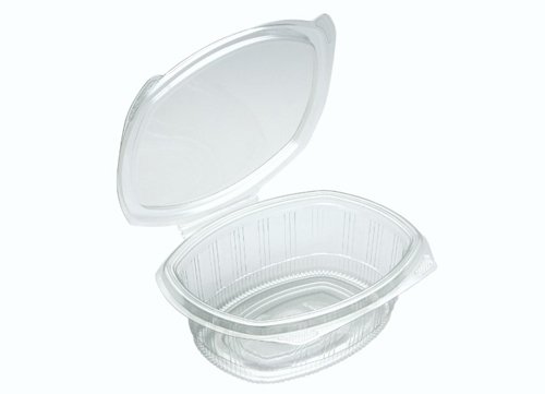 HINGED LID OVAL CONTAINERS